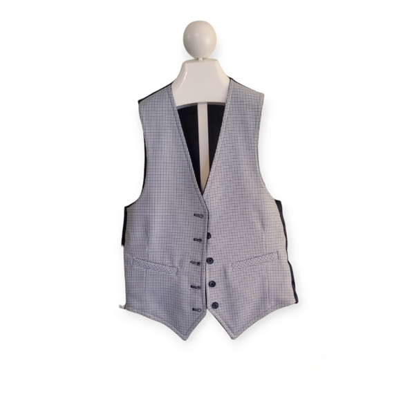 Vintage 70s Blue Polyester 4pc Suit - Picture 6 of 11